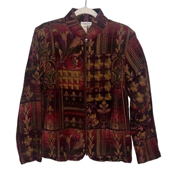 Coldwater Creek Jackets & Blazers - Coldwater Creek Multicolor Patterned Blazer